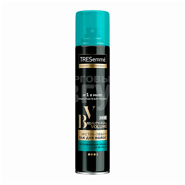 Лак для волос Tresemme Beauty-full Volume для создания объема, экстрасильная фиксация, 250 мл