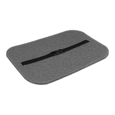 Сидушка туристическая Maclay 9423204 на резинке, пряиоугольная, 40*30*10см пенополиэтилен серый