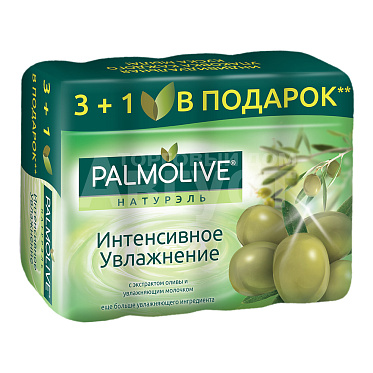 Мыло Palmoliive 4 штуки по 90г Интенсивное увлажнение