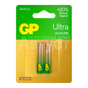 Батарейка Greenini Professional Ultra alkaline G-Tech 24AUA21-2CRSBC2, Блистер2 шт