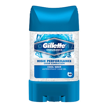 Дезодорант-антипеспирант мужской Gillette 3X System Cool Wave, гель, 75 мл