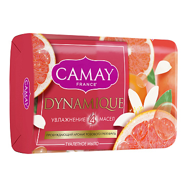 Мыло туалетное Camay Dynamique Grapefruit, 85 г