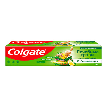 Зубная паста Colgate Лечебные травы, отбеливающая, 75 мл
