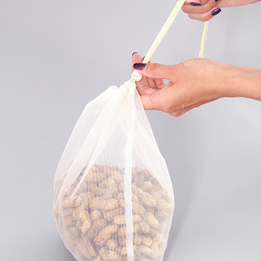 Мешок-сетка VL4-2 для хранения продуктов дома, 25*30 см, полиэстер, в ассортименте