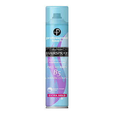 Лак для волос B5 Professional Touch Pro vitamin & Keratin complex, экстрасильная фиксация, 265 мл