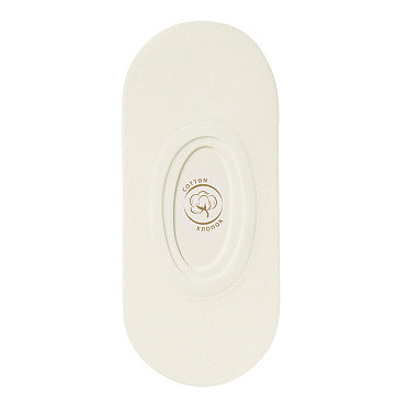 Носки-следки женские Minimi MINI BELL LIGHT, размер 39-41, айвори