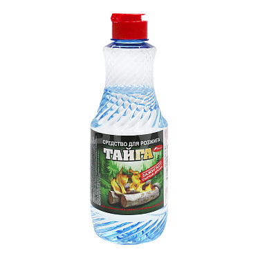 Жидкость для розжига Тайга, 0,5 л