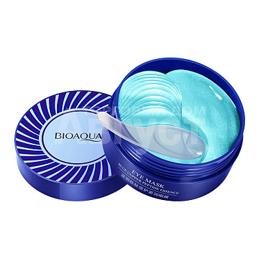 Патчи для глаз Bioaqua гидрогелевые Blue, 60 шт