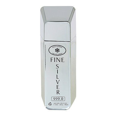 Туалетная вода Fine Silver цитрусовый аромат, мужская, 100 кг