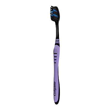 Зубная щетка Colgate Super Flexi Black средней жесткости щетина, 4 шт