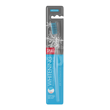 Зубная щетка Splat Whitening Medium средней жесткости