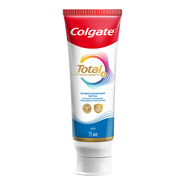 Зубная паста Colgate Total 12 Профессиональная чистка, 75 мл