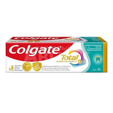 Зубная паста Colgate Total 12 Гель Профессиональная чистка, 80 г