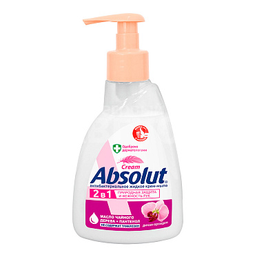 Мыло жидкое Absolut Cream дикая орхидея, 250 мл