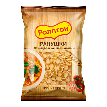 Макароны Роллтон Ракушки, 400 г