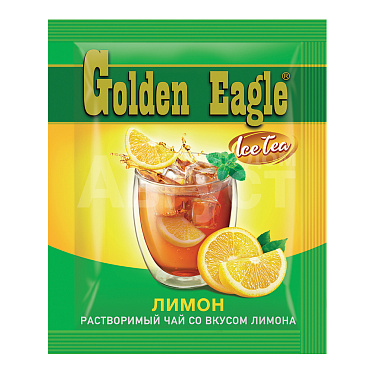 Чай фруктовый Golden Eagle растворимый, со вкусом лимона, 20 г