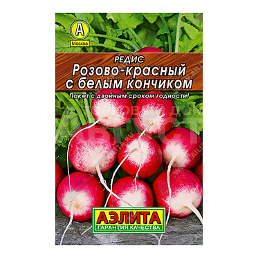 Семена АЭЛИТА Редис Розово-красный, цп, 2 г
