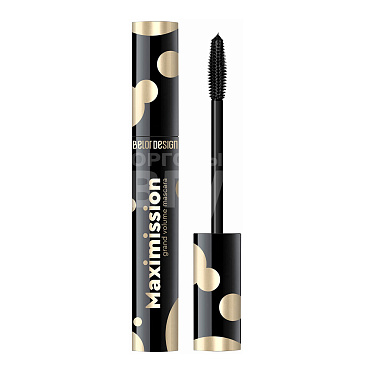 Тушь для ресниц Belor Design Maximission Grand Volume Mascara суперобъемная, черная
