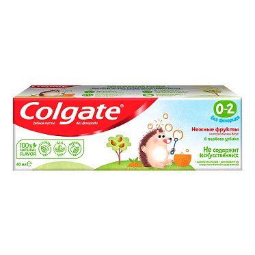 Зубная паста Colgate Премиум 0-2 лет, 40 мл