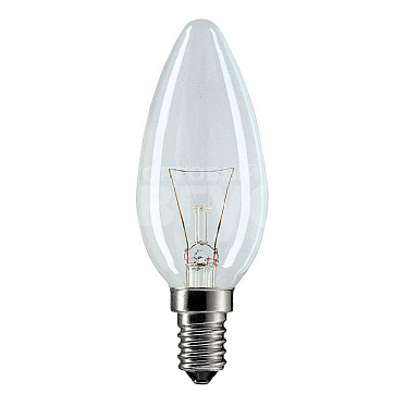 Лампа накаливания 40w E14 свеча