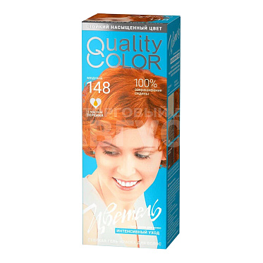 Гель-краска для волос Estel Цветель Vital Quality Color тон 148, медный