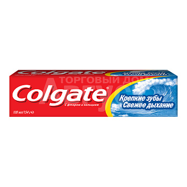 Зубная паста Colgate Крепкие зубы Свежее дыхание, 100 мл