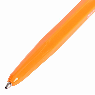 Ручка Brauberg 143331 ORANGE Line корпус оранжевый, узел 1 мм, линия письма 0,5 мм, синий