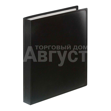 Канцелярская папка Staff 225705 А4 60 вкладышей, черная