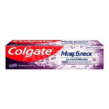 Зубная паста Colgate Макс Блеск со Сверкающими кристаллами, 100 мл