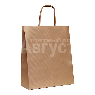 Пакет ПК2824 из крафт - бумаги, до 4 кг 28*24*14 см