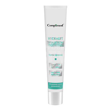 Крем-флюид для лица Compliment Hydralift Hyaluron глубокого действия, дневной, 50 мл