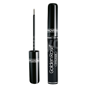 Подводка для глаз Golden Rose Black Volume, черная