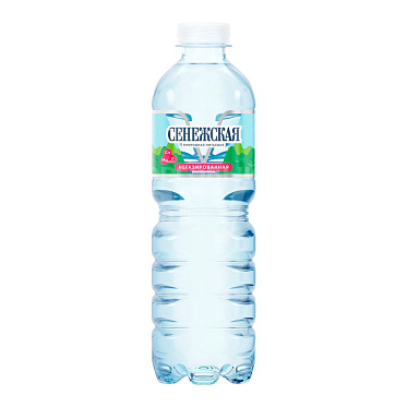 Вода негазированная Сенежская пластиковая бутылка, 0,5 л