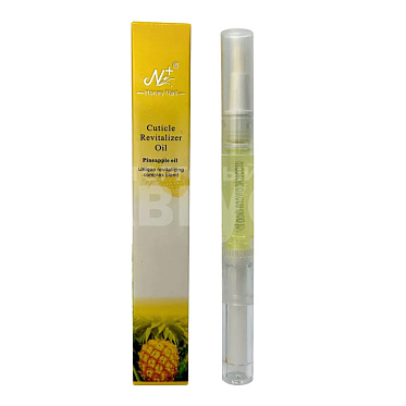 Средство для ногтей Honey Nail масло для кутикулы увлажняющее в карандеше, Ананас, 3 мл