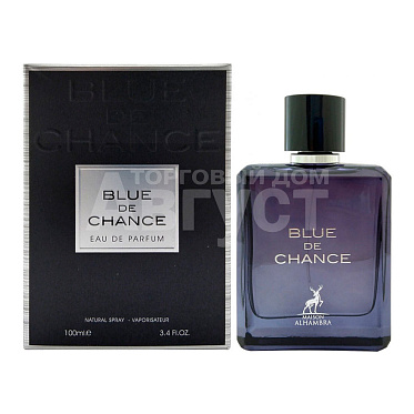Туалетная вода Alhambra Blue De Chance цветочный аромат, мужская, 100 мл