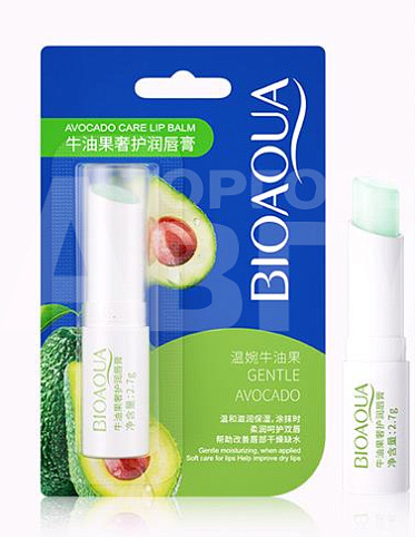 Бальзам для губ Bioaqua с экстрактом авокадо, 2,7 г
