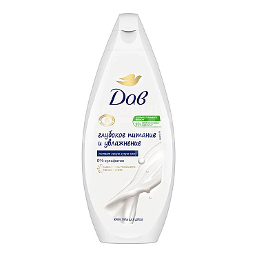Гель для душа Dove Увлажнение и питание, 250 мл