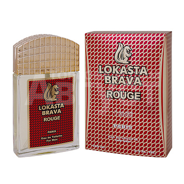 Туалетная вода Lokasta Brava Rouge древесный аромат, мужская, 100 мл