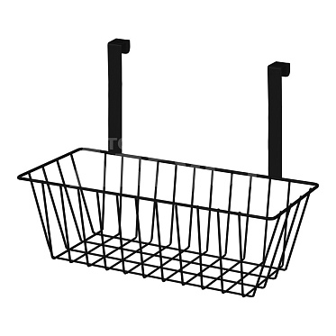 Корзинка SHV-29 подвесная 27,5*12*22,5, металл, черная