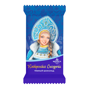 Шоколад темный Меренга Костромская Снегурочка, 15 г