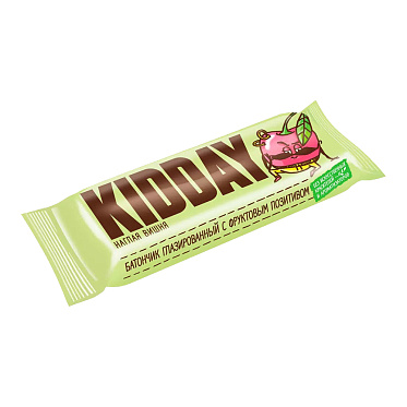 Шоколадный батончик Kidday Ассорти глазированный, 40 г