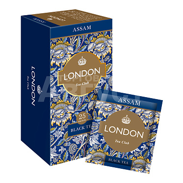 Чай черный London Tea Club Assam, 25 пакетиков
