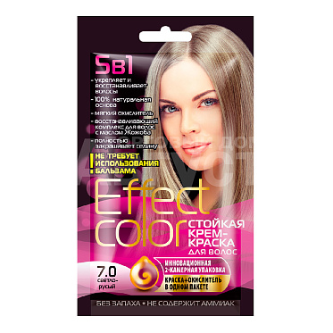 Краска для волос Effect color 7.0 Светло - русый