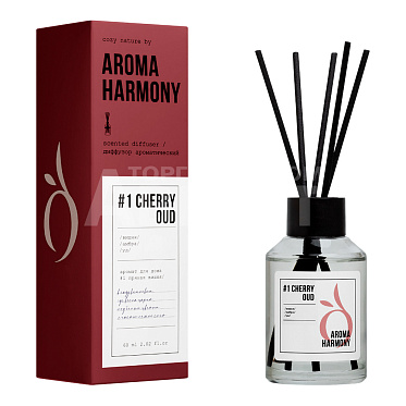 Диффузор ароматический Aroma Harmony №1 CHERRY OUD, 60 мл