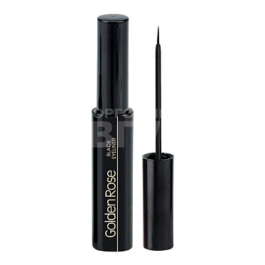 Подводка для глаз Golden Rose Black Eyeliner, черная