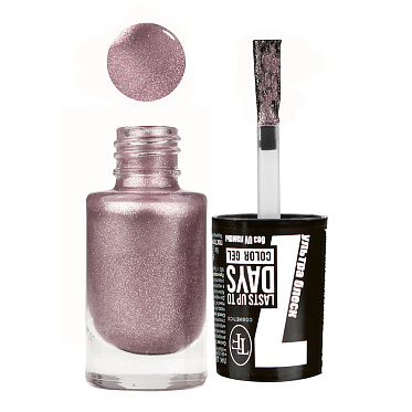 Лак для ногтей Triumf Color Gel нежная сирень, тон 265, 8 мл