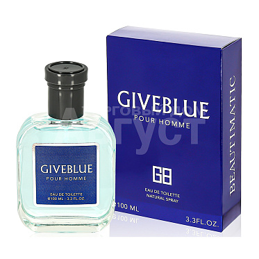 Туалетная вода Giveblue pour homme цитрусовый аромат, мужская, 100 мл