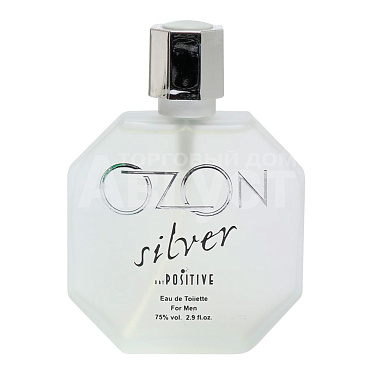 Туалетная вода Ozon Silver цитрусовый аромат, мужская, 85 мл