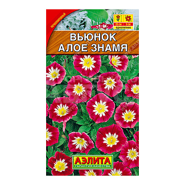 Семена цветов АЭЛИТА Вьюнок Алое знамя, цп, 1 г