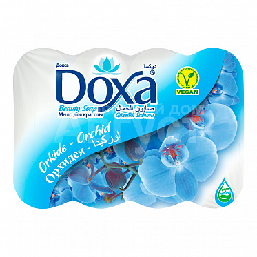 Мыло туалетное DOXA ECOPACK Орхидея, 60г, 4 шт